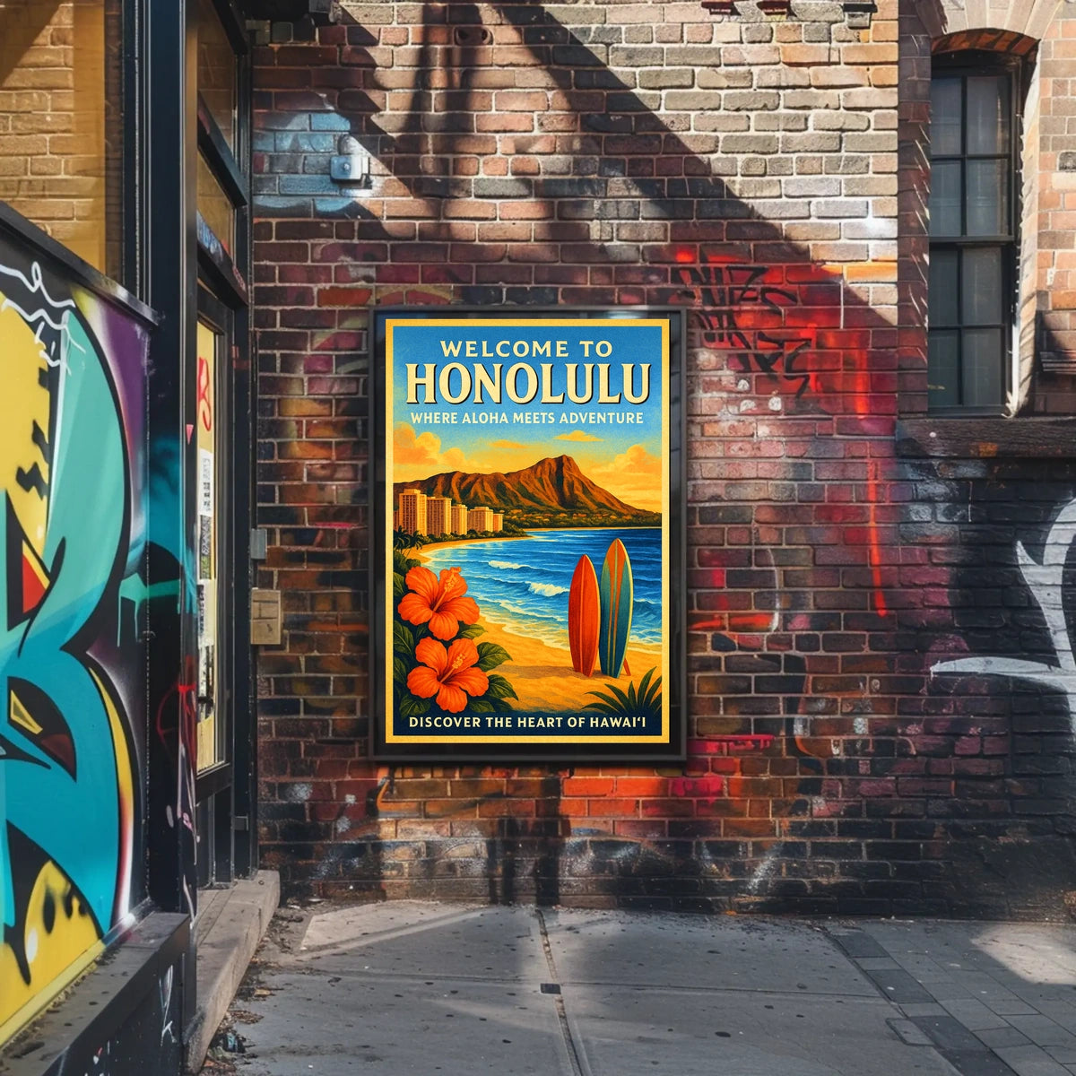 Welcome to Honolulu Poster