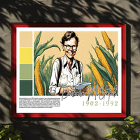 Tribute to a Genetic Pioneer Poster