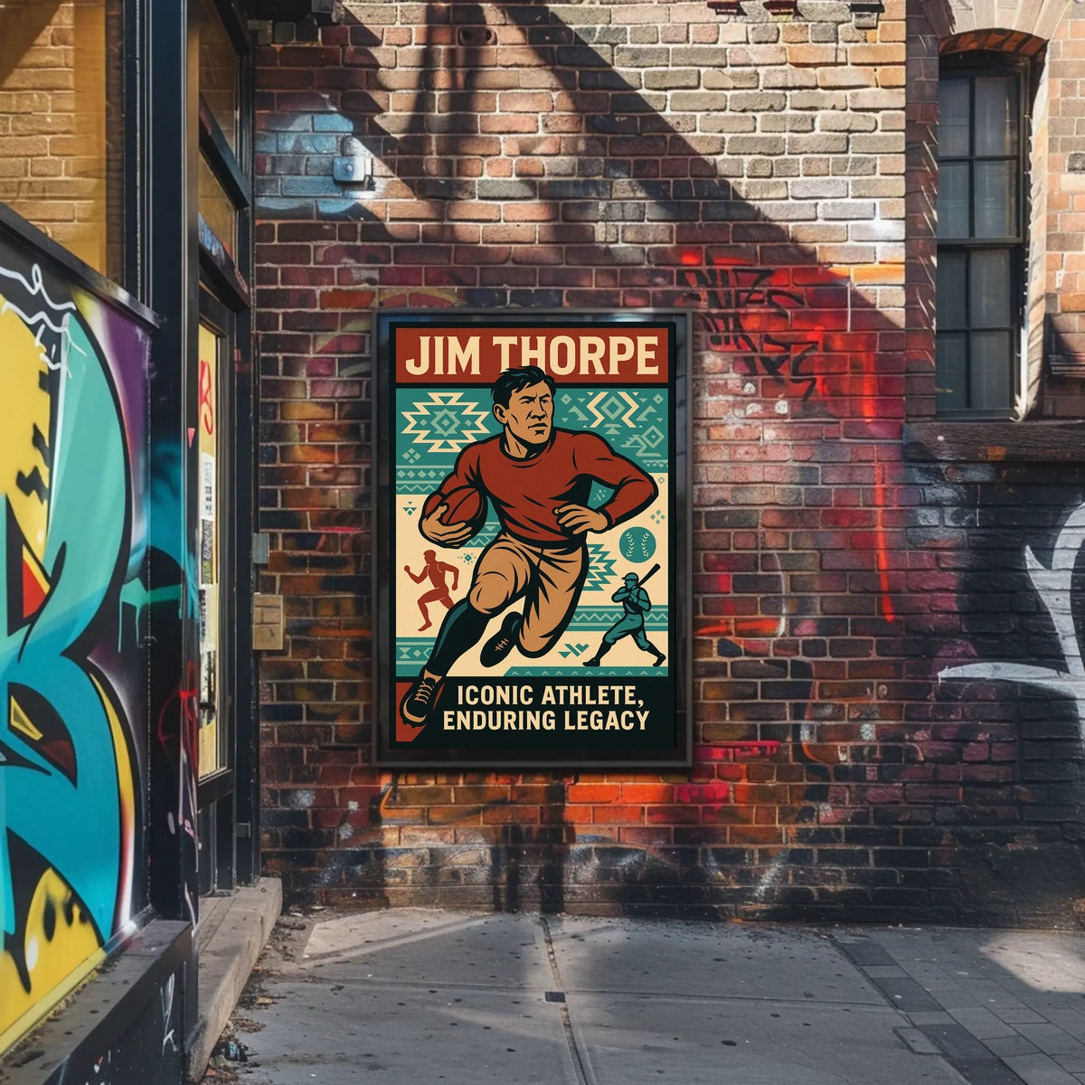 Celebrating Jim Thorpe Poster