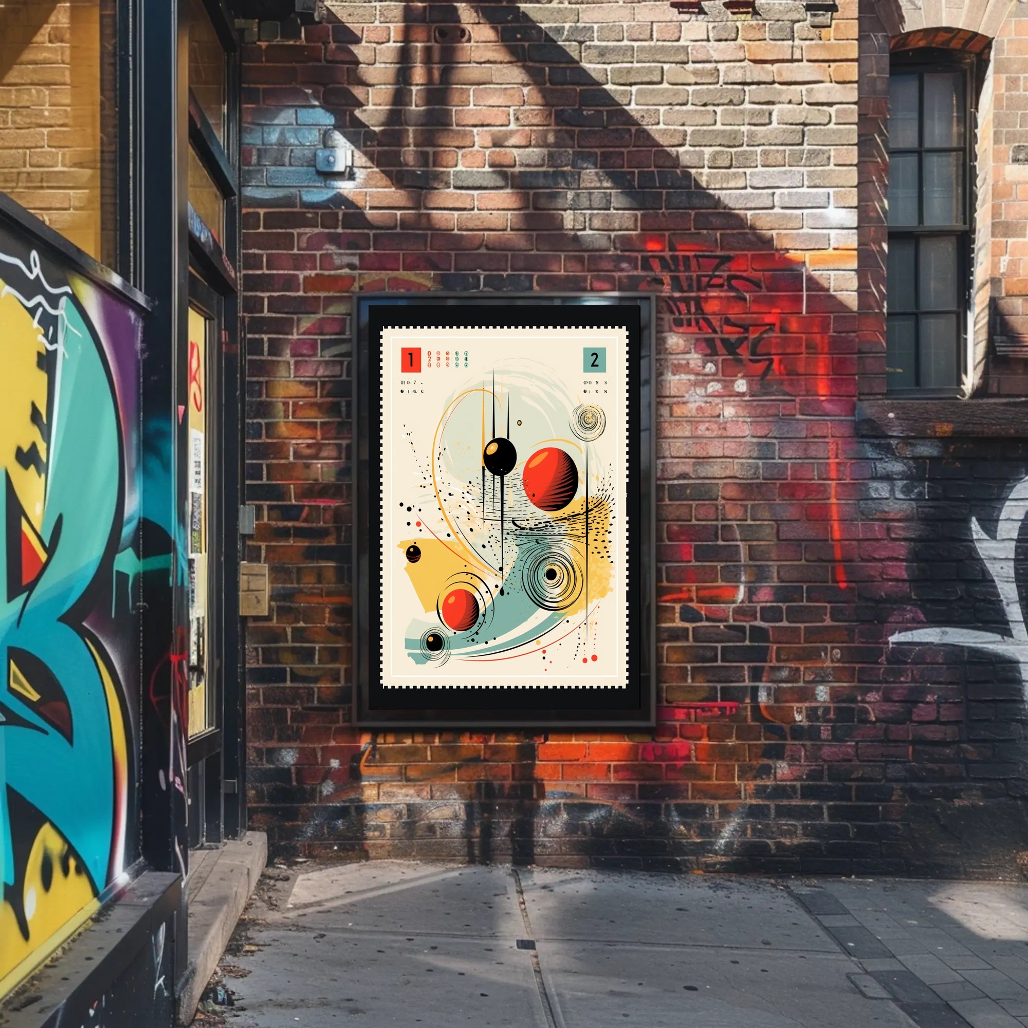 Abstract Cosmic Design Abstract Poster