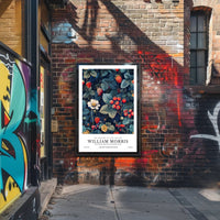 William Morris Cotton Prints Exhibition Poster