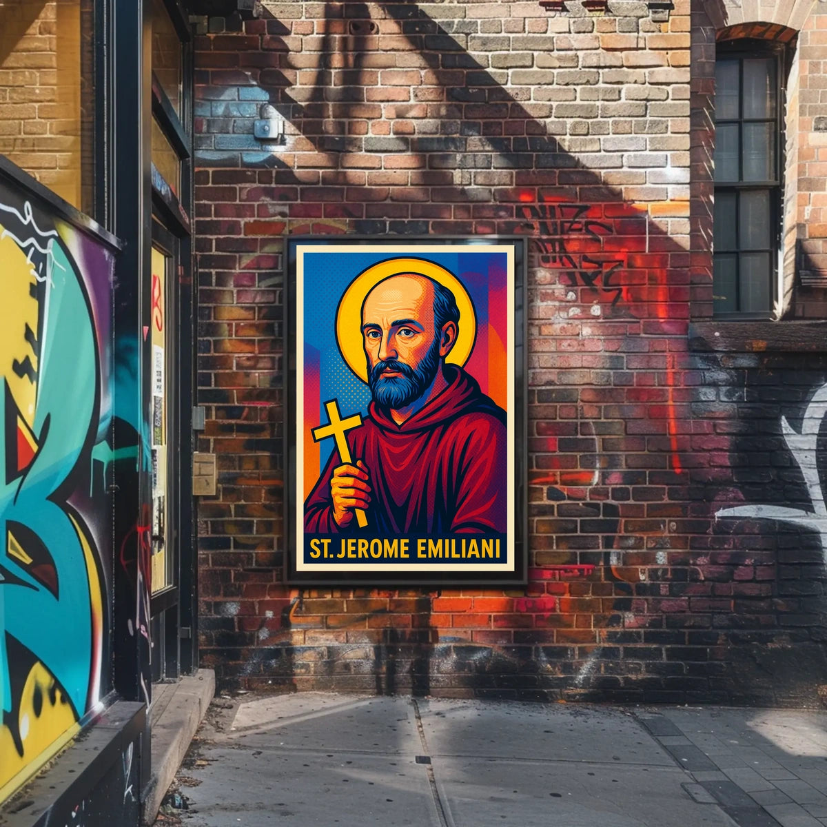 St. Jerome Emiliani Poster
