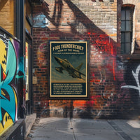 F-105 Thunderchief Icon of the Skies Poster PosterGoat