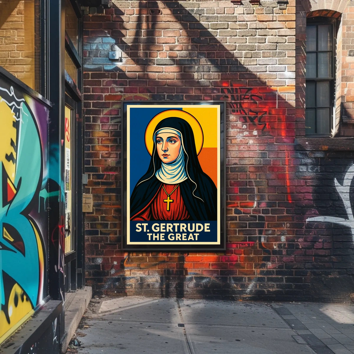 St. Gertrude the Great Poster