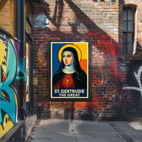 St. Gertrude the Great Poster