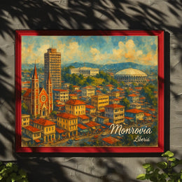 Monrovia, Liberia Poster