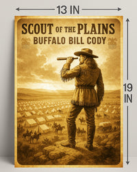 Buffalo Bill Cody Scout of the Plains Poster PosterGoat