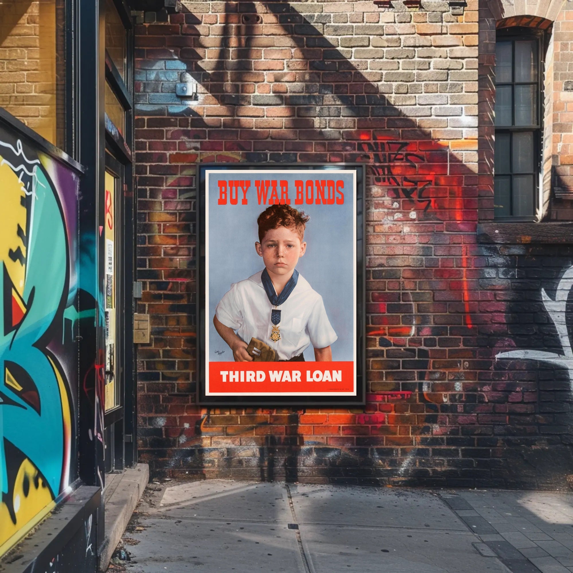 Buy War Bonds Poster PosterGoat