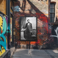 Abraham Lincoln Glasses in Hand Poster Artwork PosterGoat