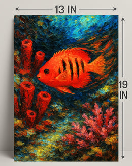 Vibrant Underwater World Poster PosterGoat