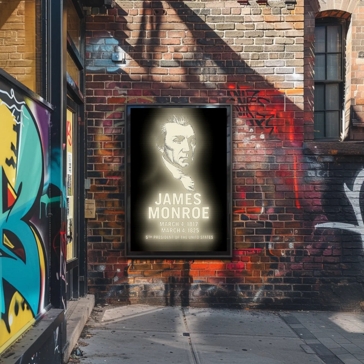 James Monroe 5Th President Poster