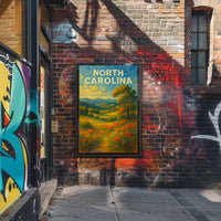 North Carolina Landscape Poster