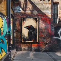 The Enigmatic Raven Poster