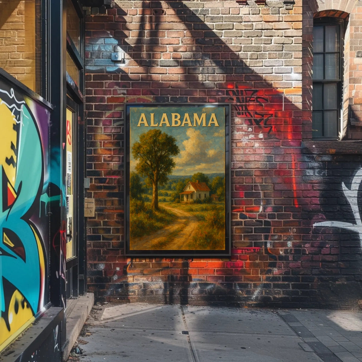 Alabama Countryside Poster