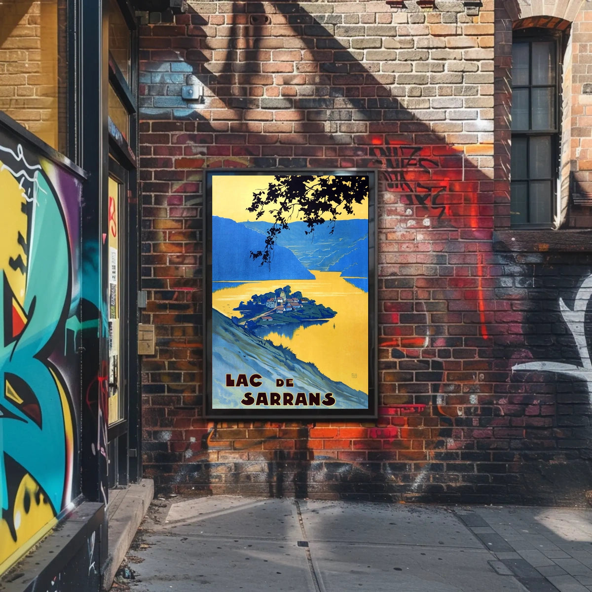 Lac De Sarrans Poster