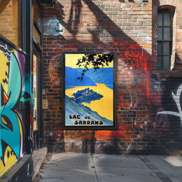 Lac De Sarrans Poster