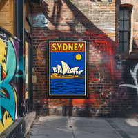 Sydney Pop Art Poster