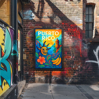 Vibrant Puerto Rico Poster