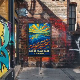Great Slave Lake Canada Poster