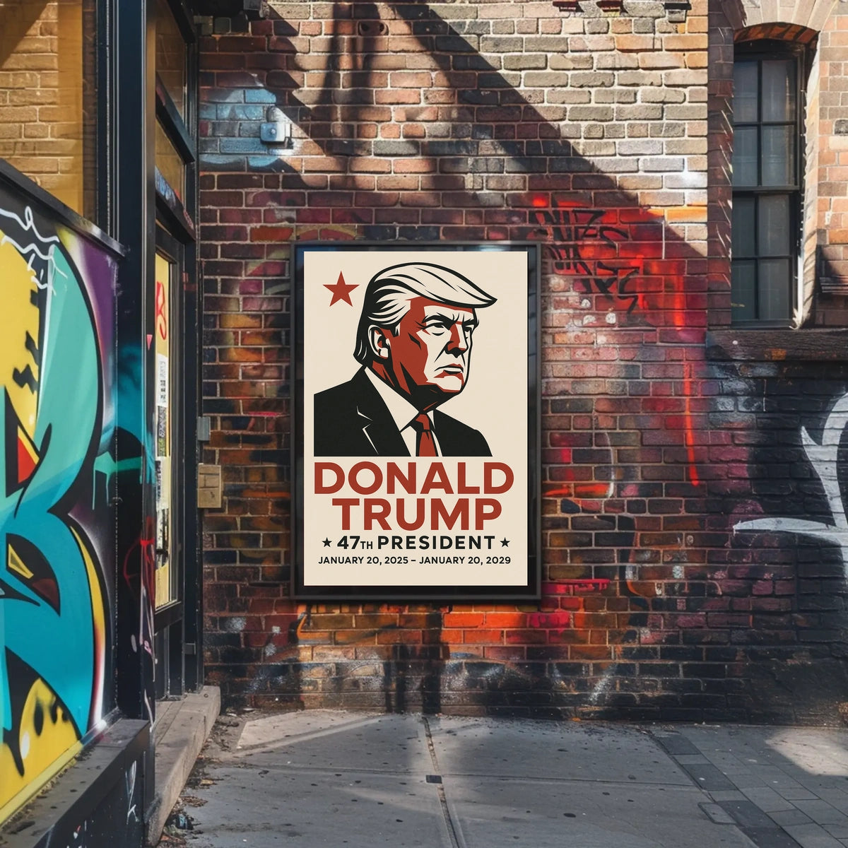 Donald Trump 47th President Poster