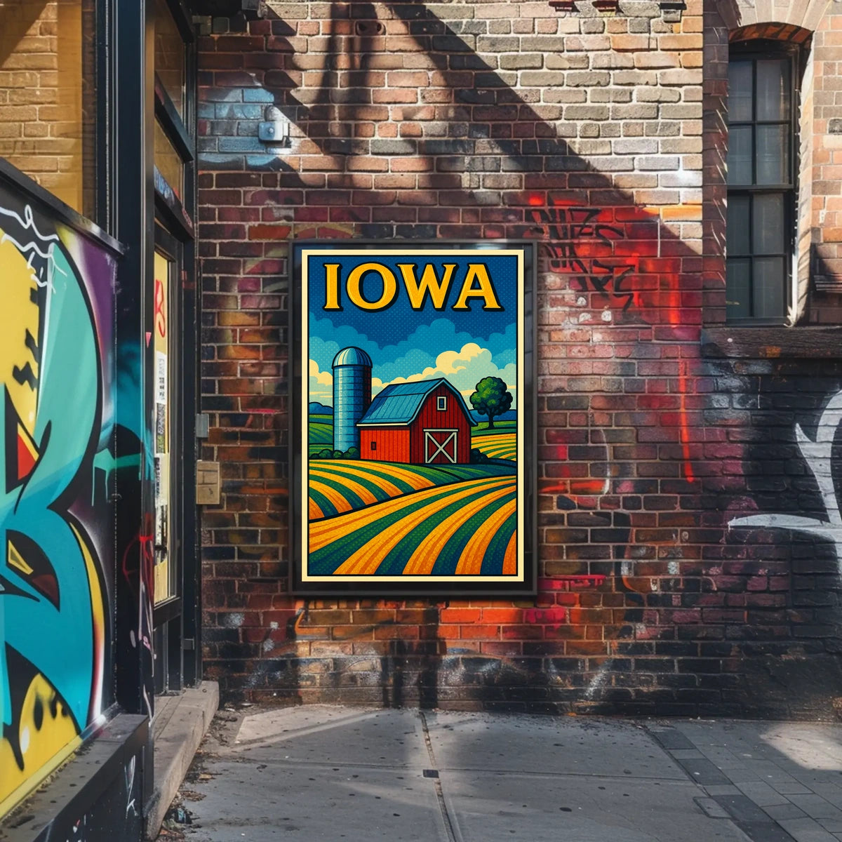 Iowa Countryside Poster