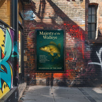 Majesty Of The Walleye Poster
