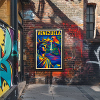 Venezuela A Vibrant Fusion Poster