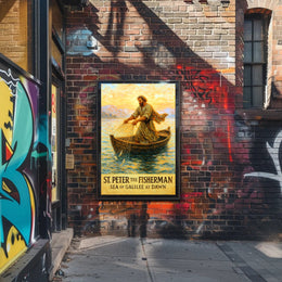 St. Peter the Fisherman Poster PosterGoat