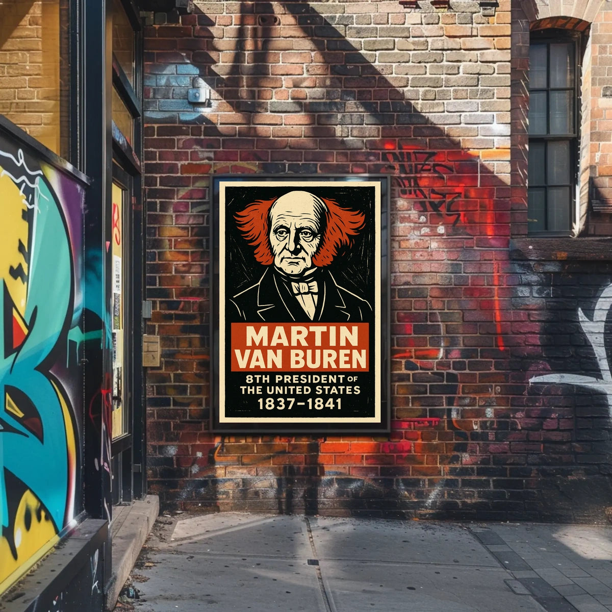 Martin Van Buren 8th President Poster