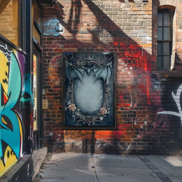 Gothic Elegance Frame Poster