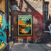 Puerto Rico Travel Poster