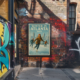 Winter in Atlanta 2023 Poster