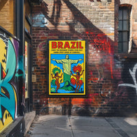 Brazil Carnival Celebration Poster PosterGoat