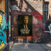 Donald Trump 47th President Poster