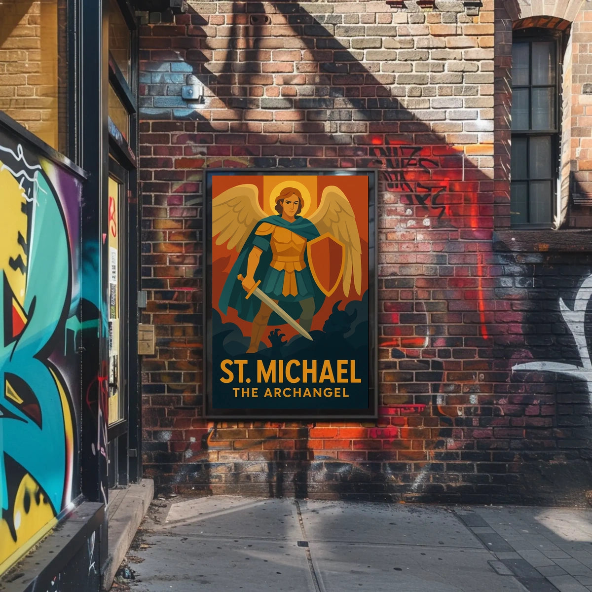 St. Michael The Archangel Poster