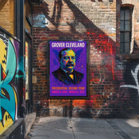 Grover Cleveland Pop Art Historical or Presidential Poster