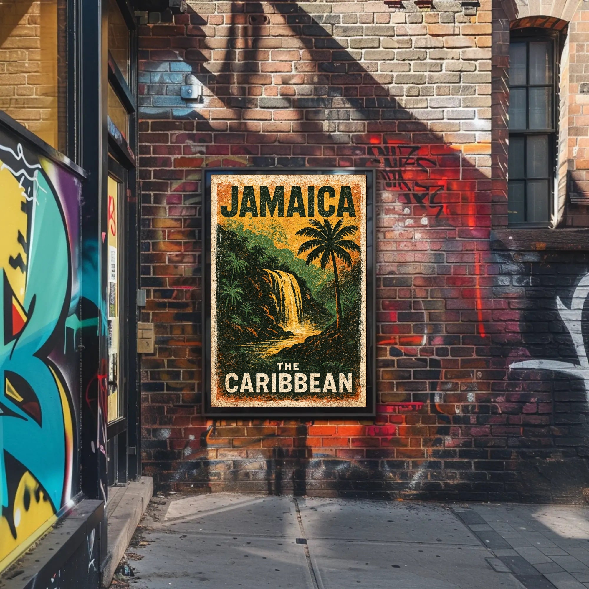 Jamaica The Caribbean Poster PosterGoat