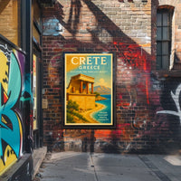 Discover Crete, Greece Poster