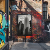 Concrete Giants of London Urban or Cityscape Poster