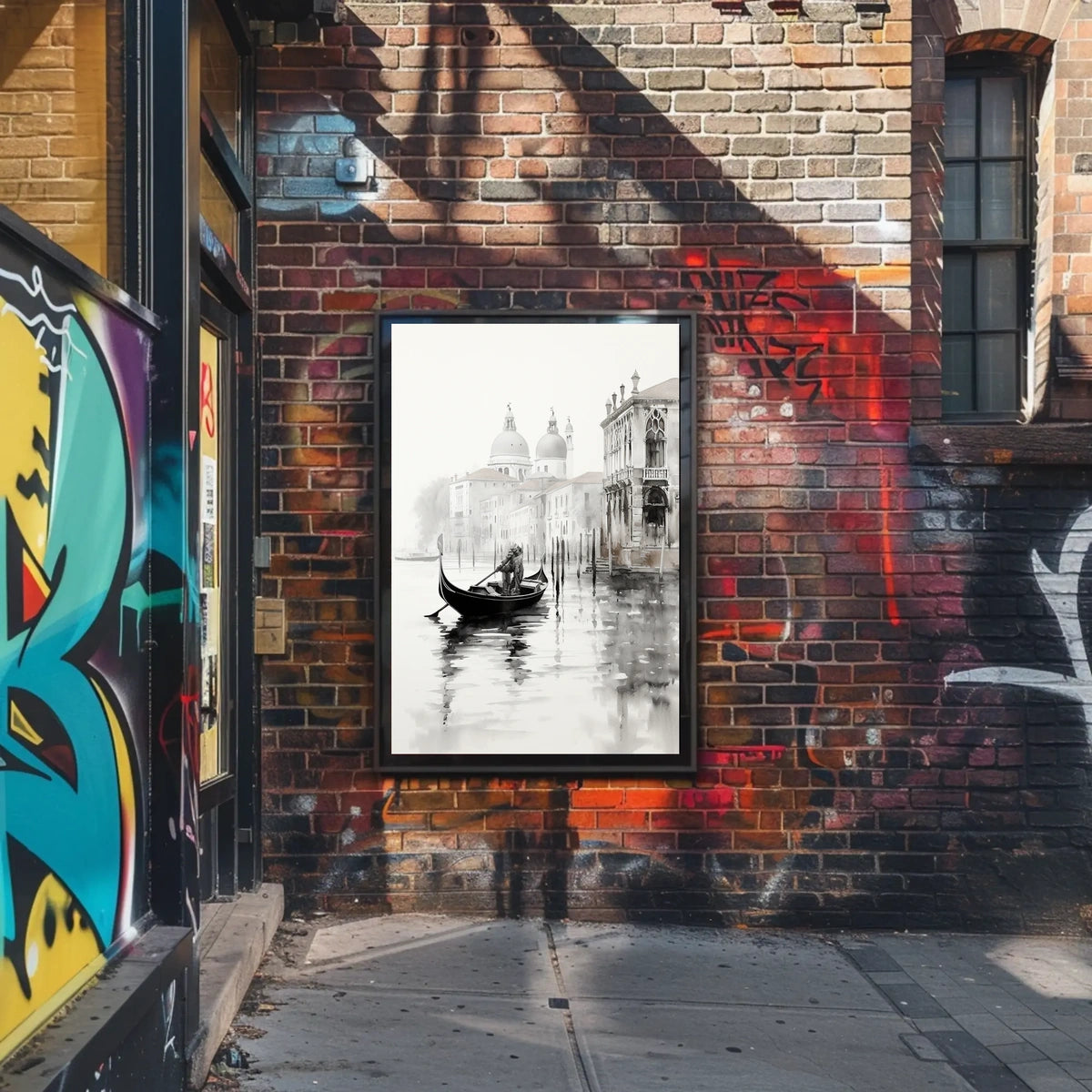 Venetian Gondola Adventure: Exquisite Cultural Heritage Poster
