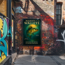 Majesty Of The Walleye Poster