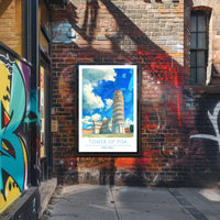Tower of Pisa Poster