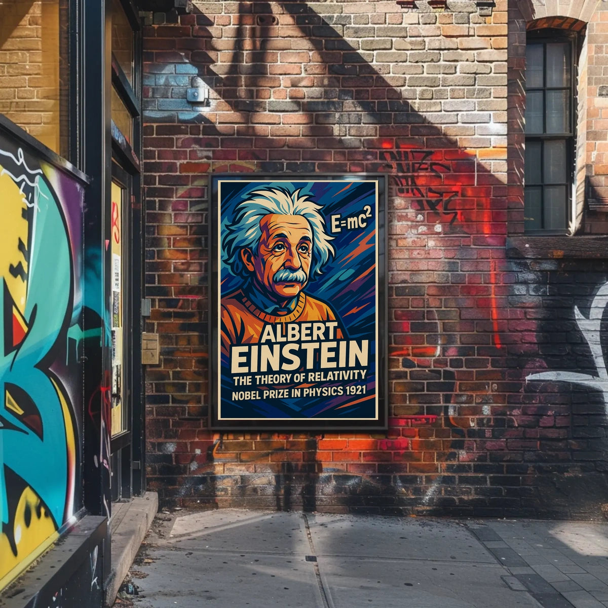 Albert Einstein The Theory Of Poster
