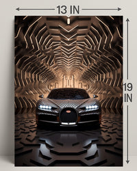 Futuristic Elegance Poster