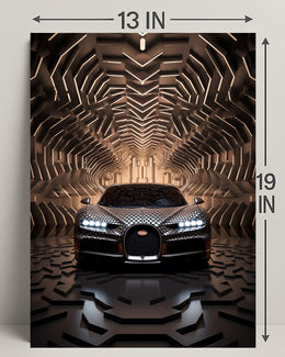 Futuristic Elegance Poster