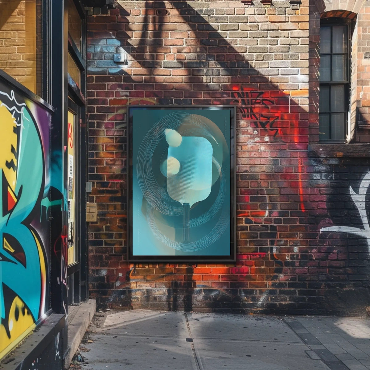 Abstract Swirl Abstract Poster