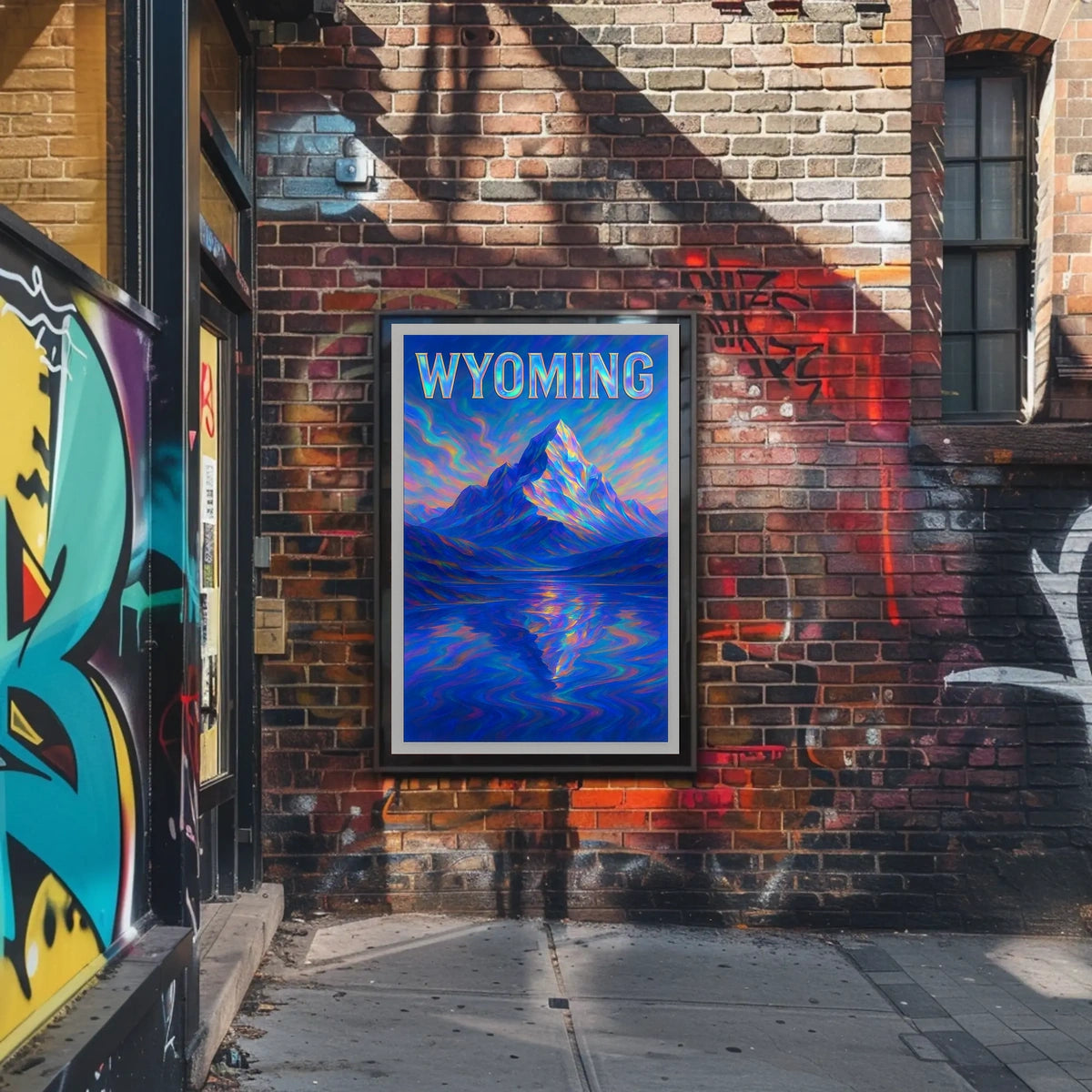 Wyoming Landscape Poster