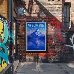 Wyoming Landscape Poster