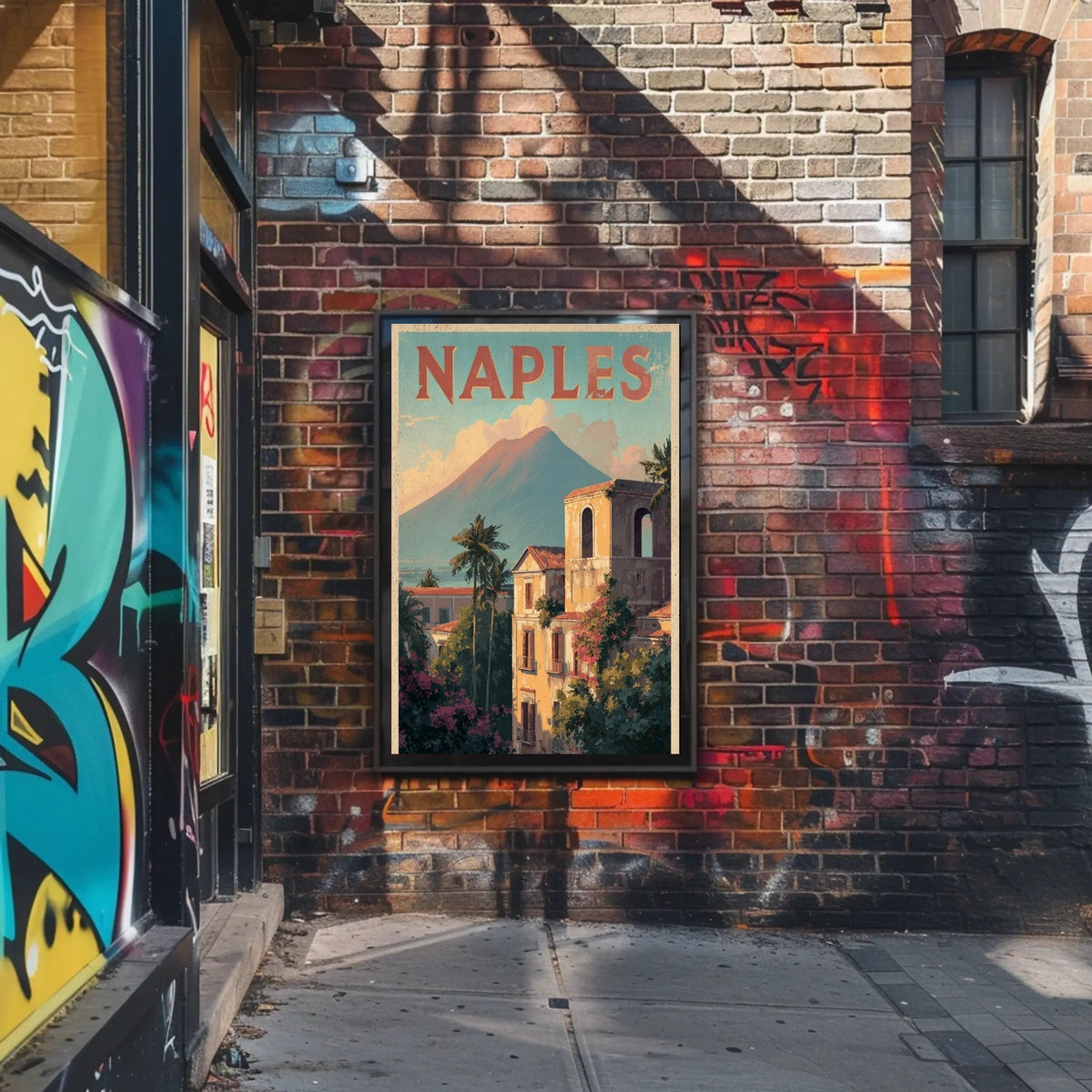 Naples A Scenic Retreat Poster