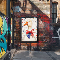 patriotic goose Poster